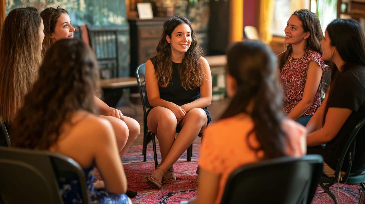 Group of women supporting one another showing various group therapies in outpatient addiction treatment in the South Bay